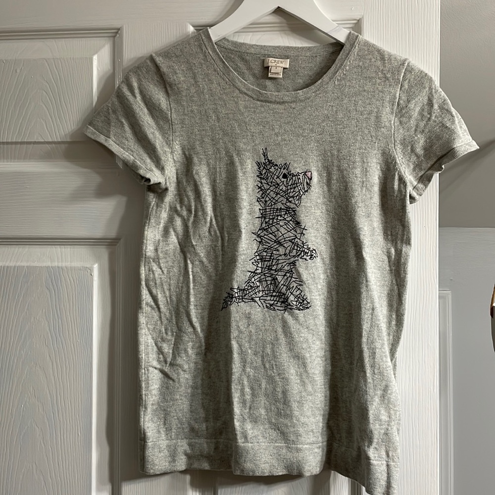 J Crew Embroidered Sweater- Never Worn!